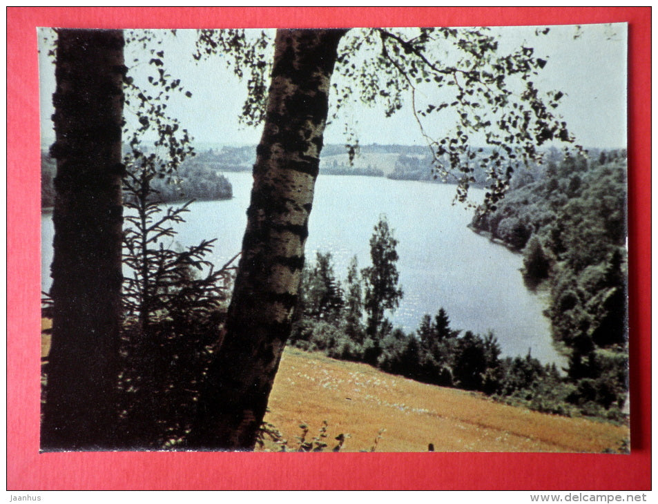 The Jumurdas Lake - Latvian Views - 1963 - Latvia USSR - unused - JH Postcards