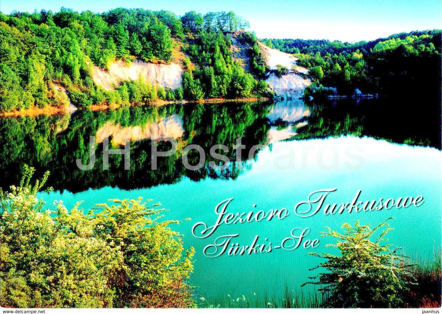 Jezioro Turkusowe - Turkis See - lake - Poland - unused - JH Postcards