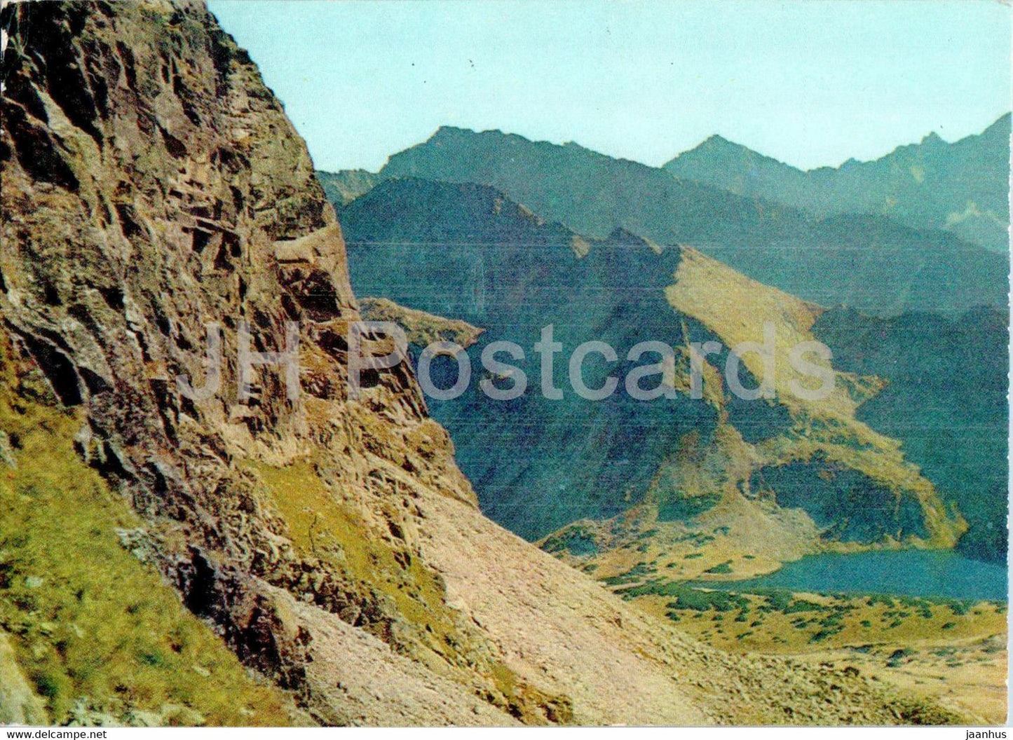 Tatry Wysokie - High Tatras - Zbocze Koziego Wierchu - Czarny Staw - Poland - unused - JH Postcards