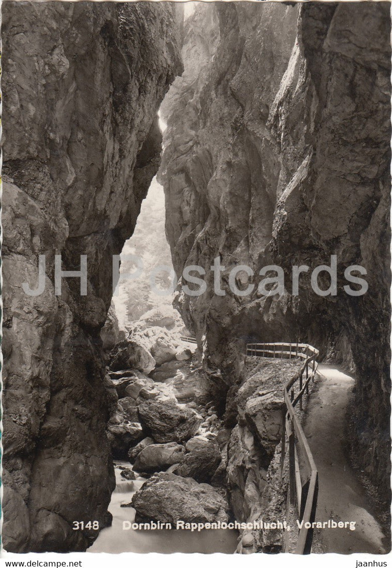 Dornbirn Rappenlochschlucht - Vorarlberg - 31148 - Austria - unused - JH Postcards