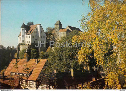 Hohnstein - Kr. Sebnitz - Burgen und Schlosser der Sachsischen Raum - Castles of Saxony - DDR Germany - unused - JH Postcards