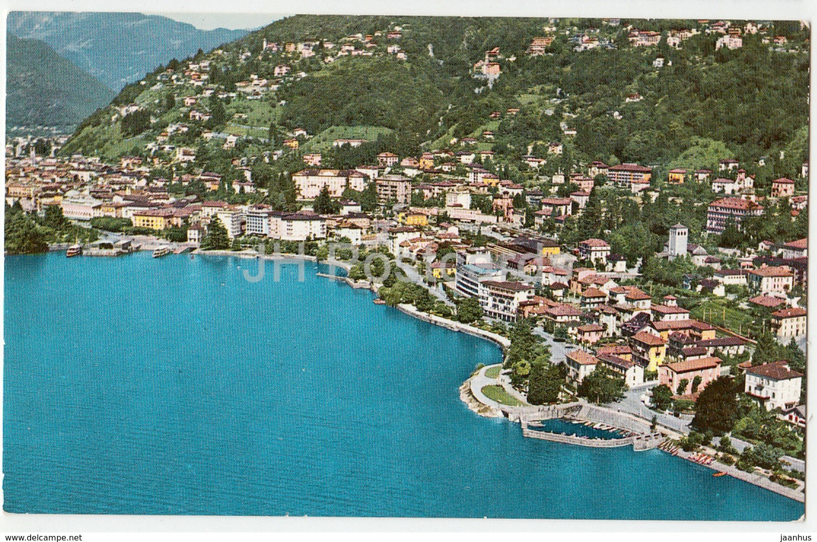 Locarno - Lungolago - 11319 - Switzerland - 1963 - used - JH Postcards