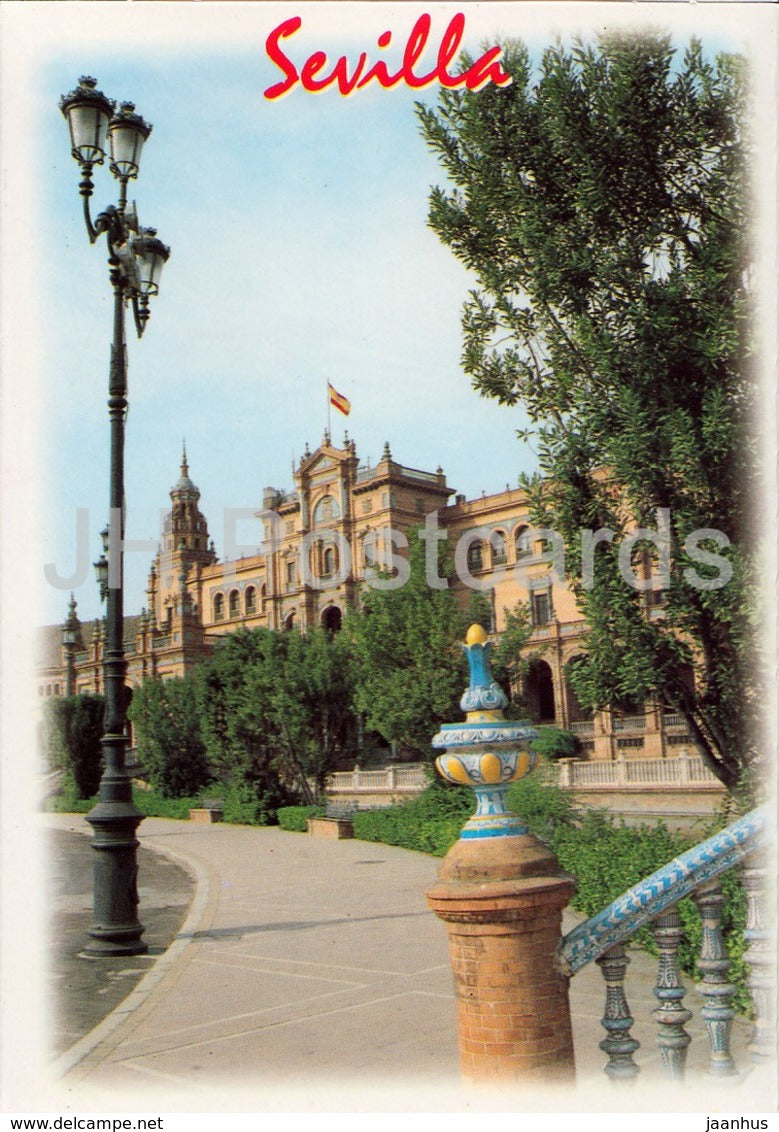 Sevilla - Plaza Espana - Spain Square - 5 - Spain - unused - JH Postcards