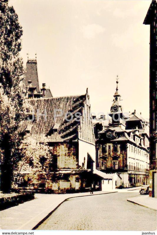 Praha - Prague - Staronova Synagoga - The Old New Synagogue - 1960 - Czech Republic - Czechoslovakia - used - JH Postcards