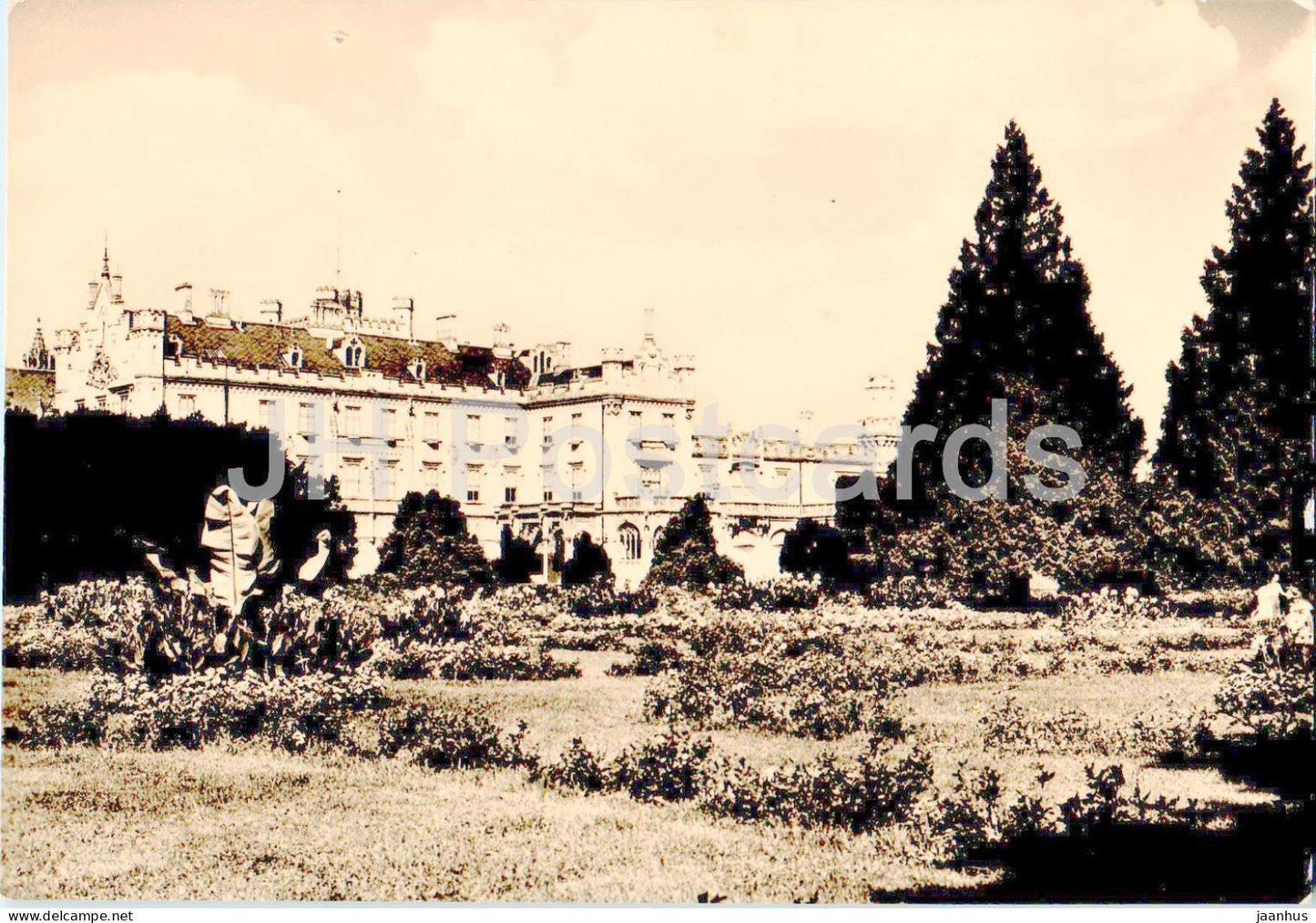 Statny zamek Lednice - castle - Czech Repubic - Czechoslovakia - unused - JH Postcards