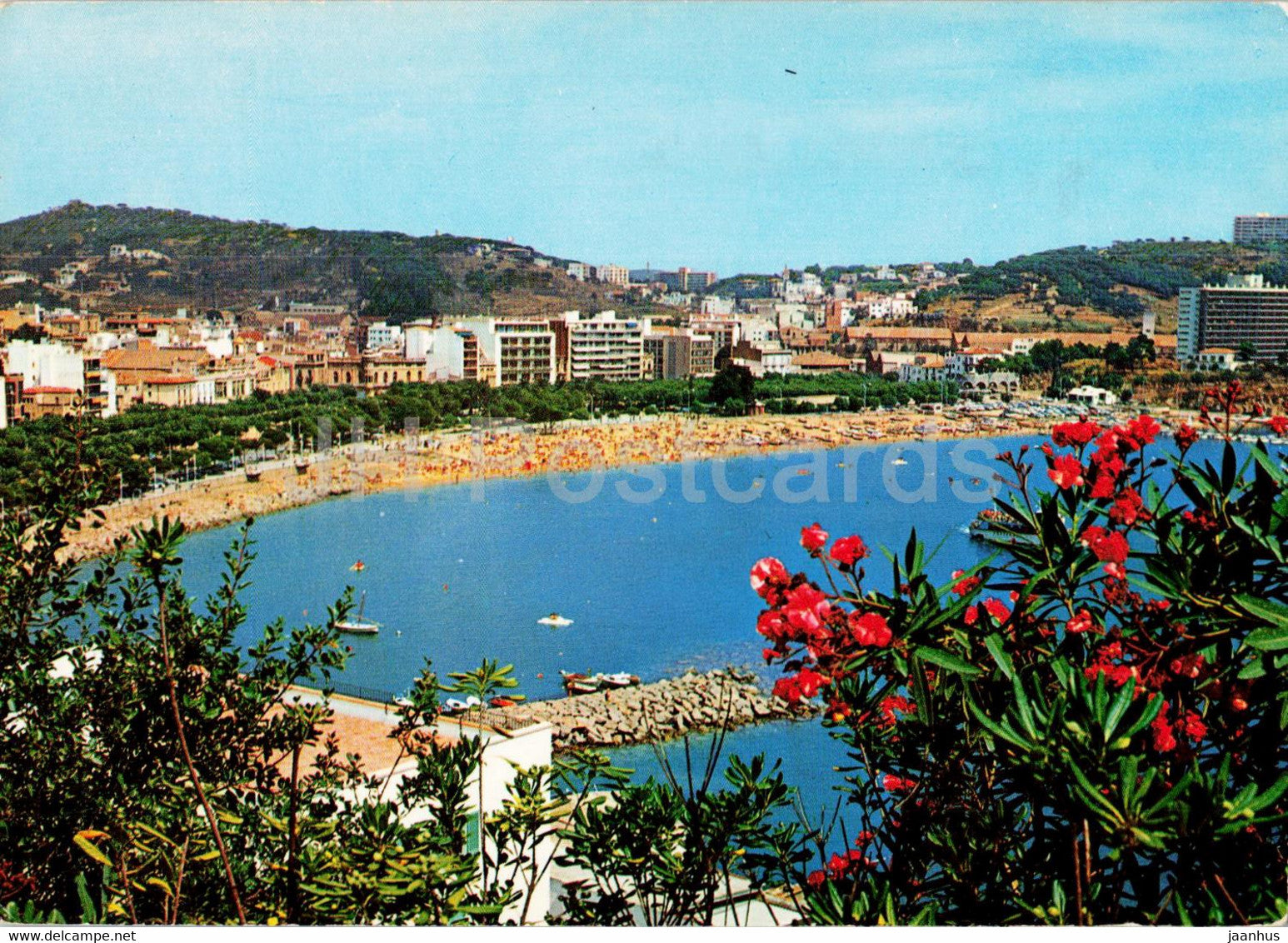 Costa Brava - San Feliu de Guixols - Vista Parcial - Paseo y Playa - 1823 - Spain - used - JH Postcards