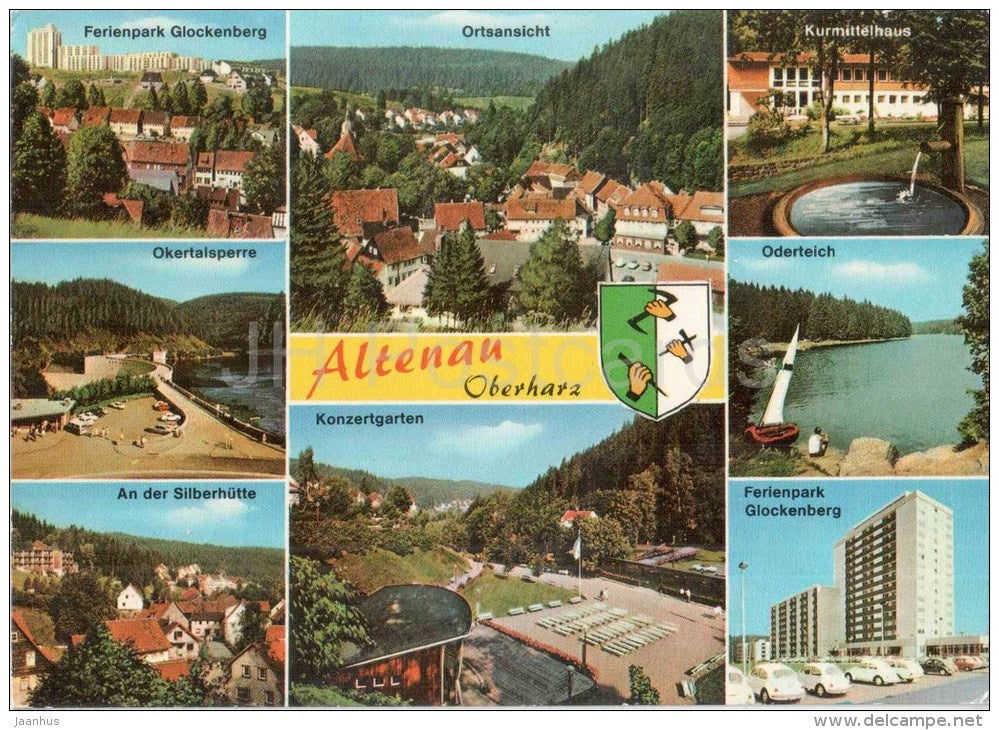 Altenau Oberharz - Ferienpark - Okertalsperre - Oderteich - Kurmittelhaus - 551 - 3396 - Germany - 1975 gelaufen - JH Postcards