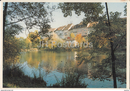 Wil - Altstadt mit Weiher - 1994 - Switzerland - used - JH Postcards