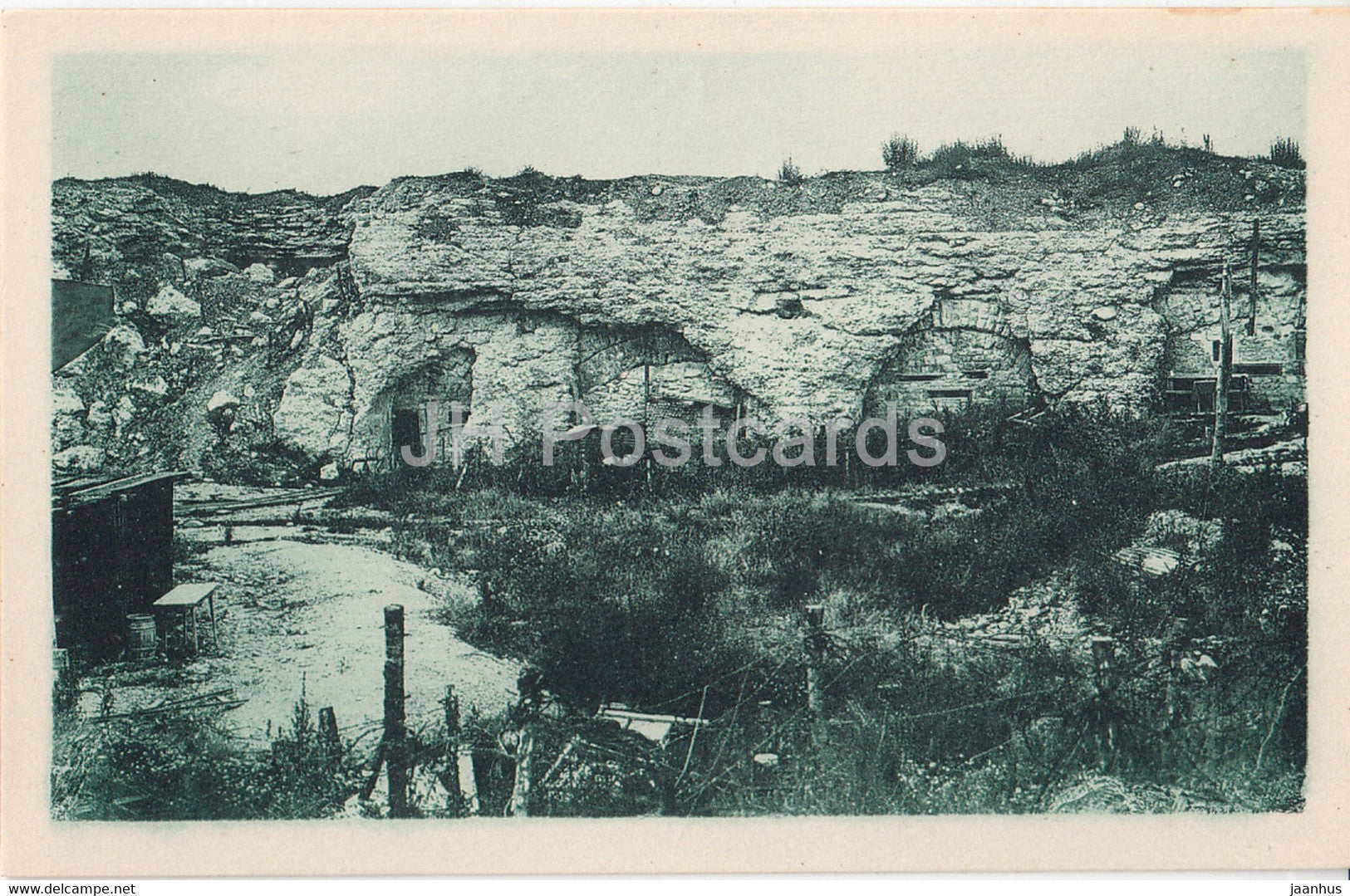 Fort de Douaumont - Surnomme le Kronprinz le pilier angulaire nord est - military - WWI - old postcard - France - unused - JH Postcards