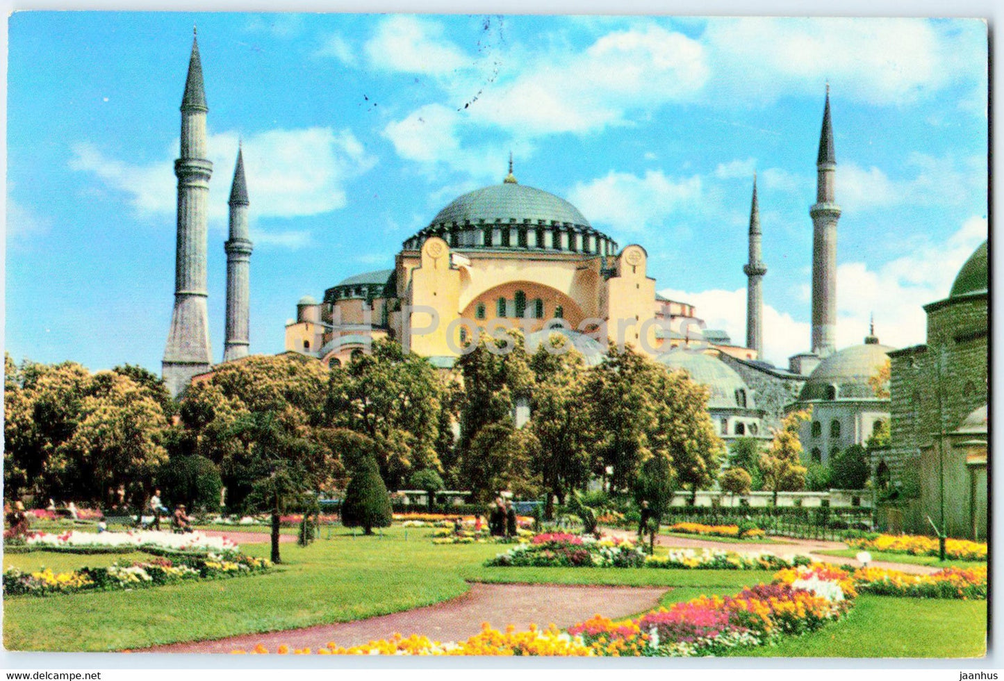 Istanbul - Saint Sophia Museum - PTT - 1984 - Turkey - used - JH Postcards