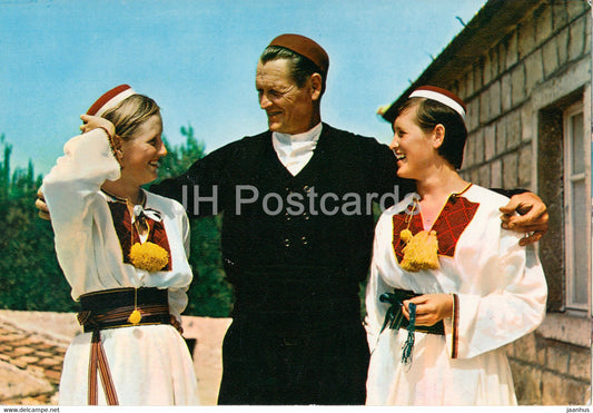 Dubrovnik - Narodna Nosnja Konavlje - Konavle - Croatian folk costumes - Croatia - Yugoslavia - used - JH Postcards