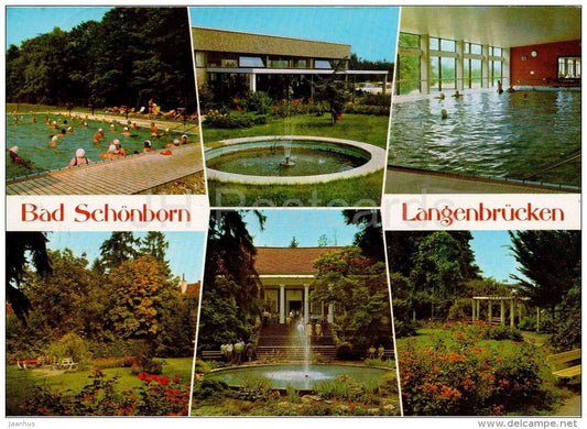 Bad Schönborn - Langenbrücken - Germany - 1979 gelaufen - JH Postcards