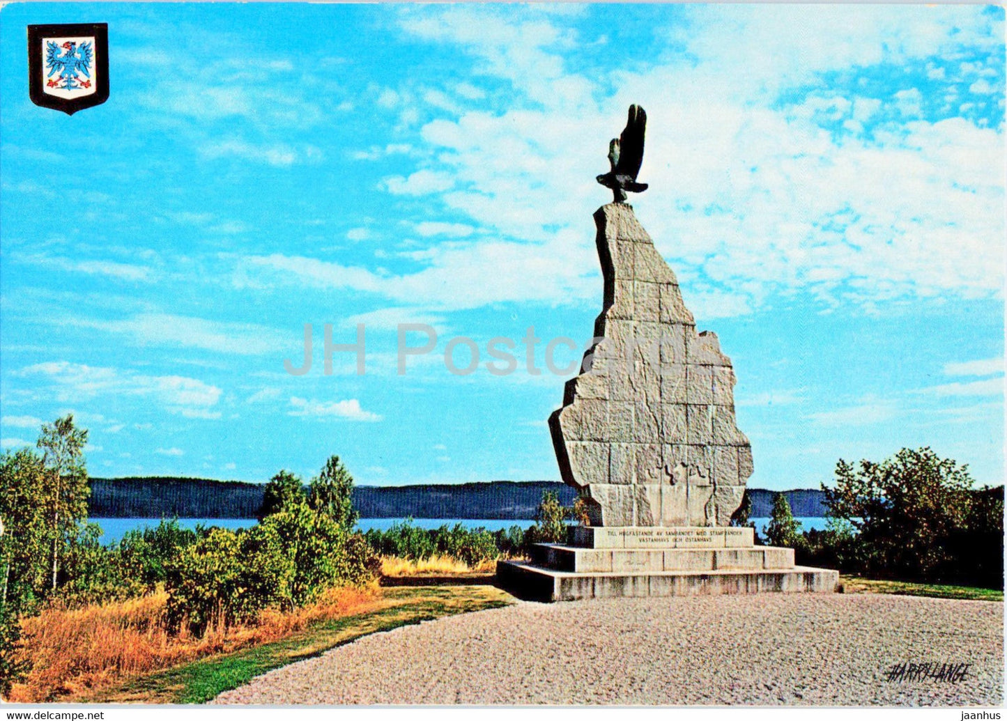 Varmland - Stamfrandemonumentet - monument - Sweden - unused - JH Postcards