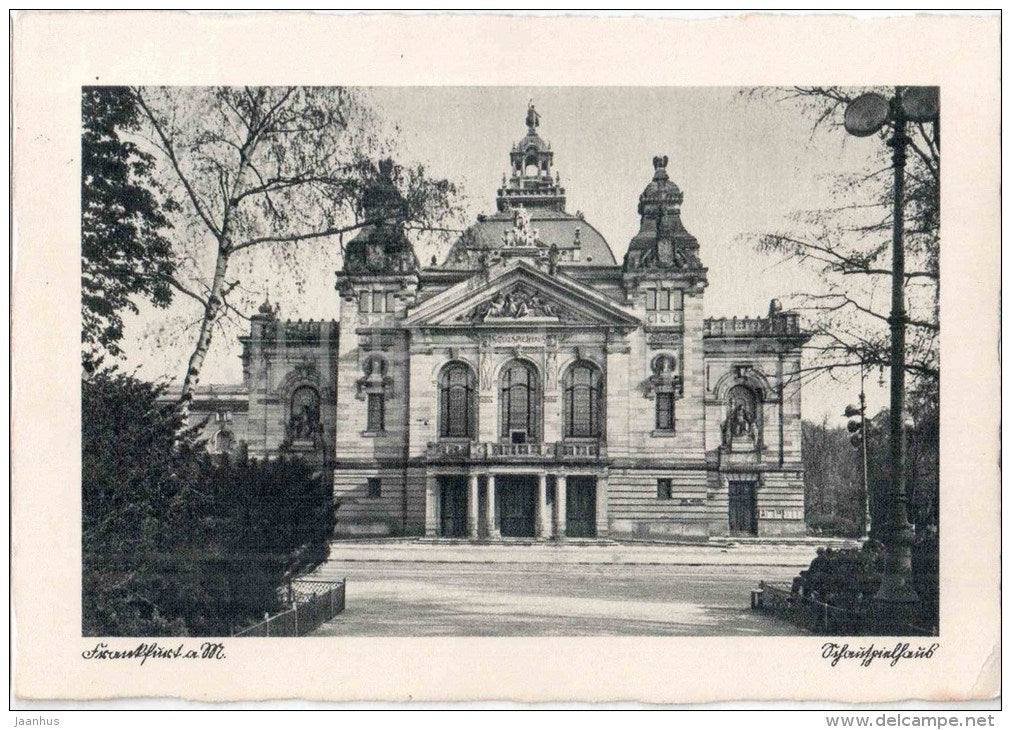 Frankfurt am Mein - Schauspielhaus - Germany - 1941 gelaufen - JH Postcards