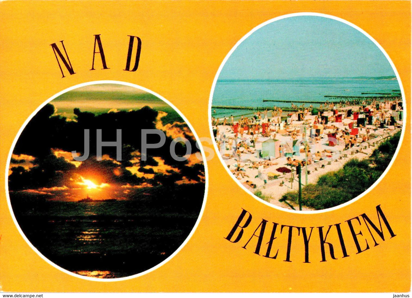 Nad Baltykiem - Baltic Sea - multiview - Poland - unused - JH Postcards