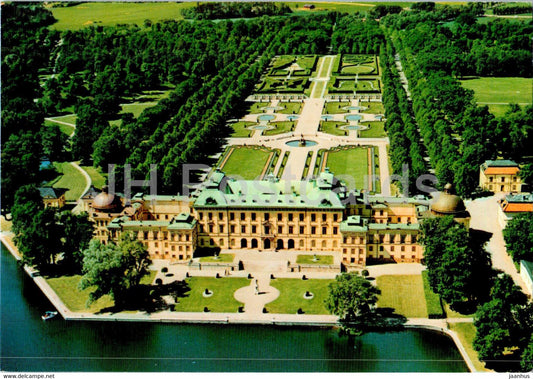 Drottningholm slott - palace - Sweden - unused - JH Postcards