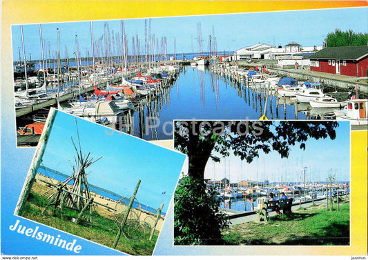 Julesminde - boat - multiview - 1999 - Denmark - used - JH Postcards