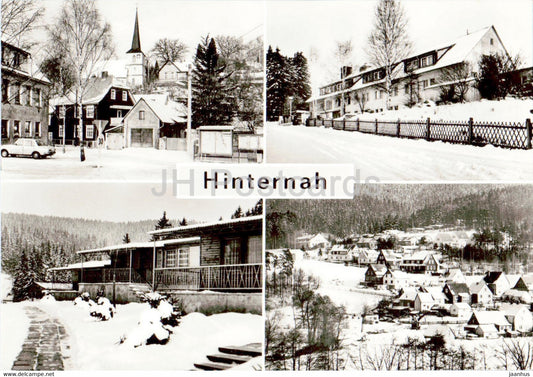 Hinternah - multiview - Germany DDR - unused - JH Postcards