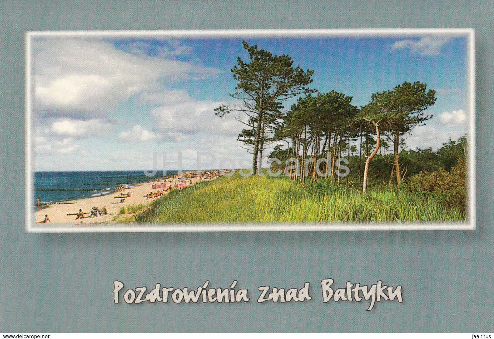 Pozdrowienie znad Baltyku - Greetings from the Baltic Sea - Poland - unused - JH Postcards