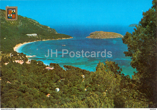 Mallorca - Formentor - Vista general - General view - 1499 - Spain - unused - JH Postcards