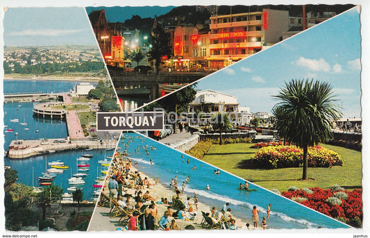 Torquay - multiview - V.8502 - 1969 - United Kingdom - England - used - JH Postcards