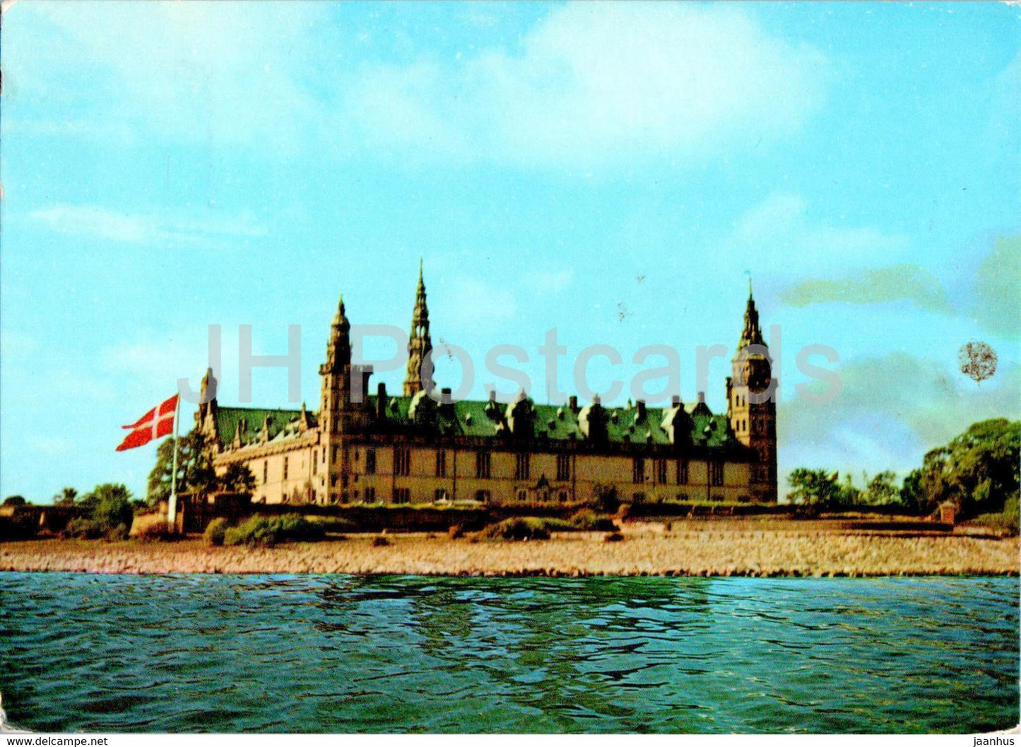Helsingor - Kronborg Slot - castle - 1971 - Denmark - used - JH Postcards