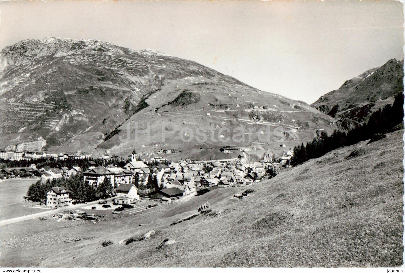 Andermatt Oberalp Pass - 4208 - old postcard - Switzerland - unused - JH Postcards