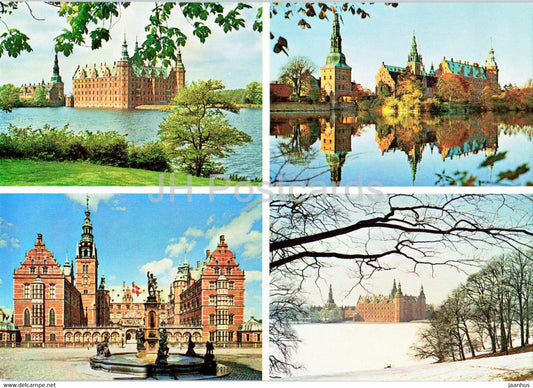 Frederiksborg - The Four Seasons - castle - Denmark - unused - JH Postcards