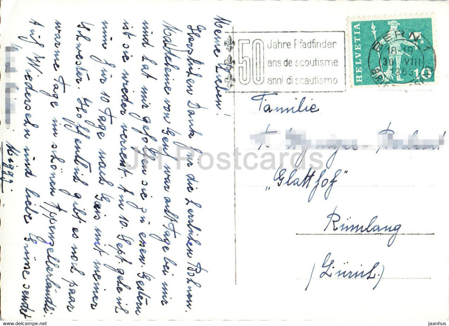 Bern - Bundespalast - 809 - 1963 - Switzerland - used