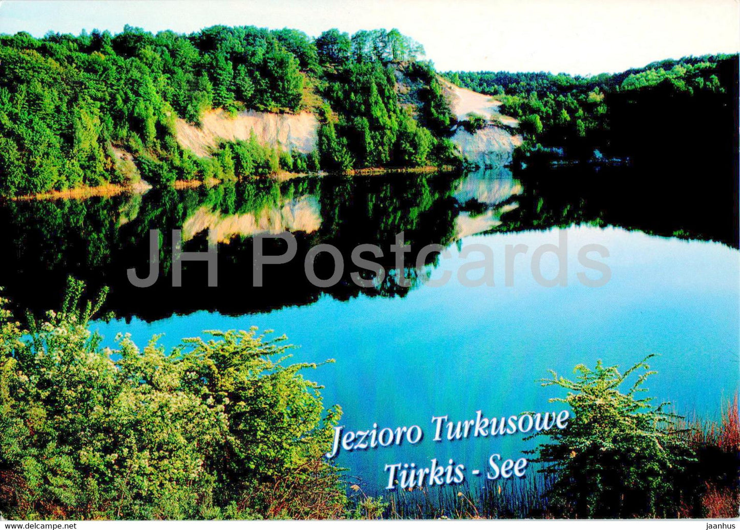 Jezioro Turkusowe - Turkis See - lake - 8595 - Poland - unused - JH Postcards