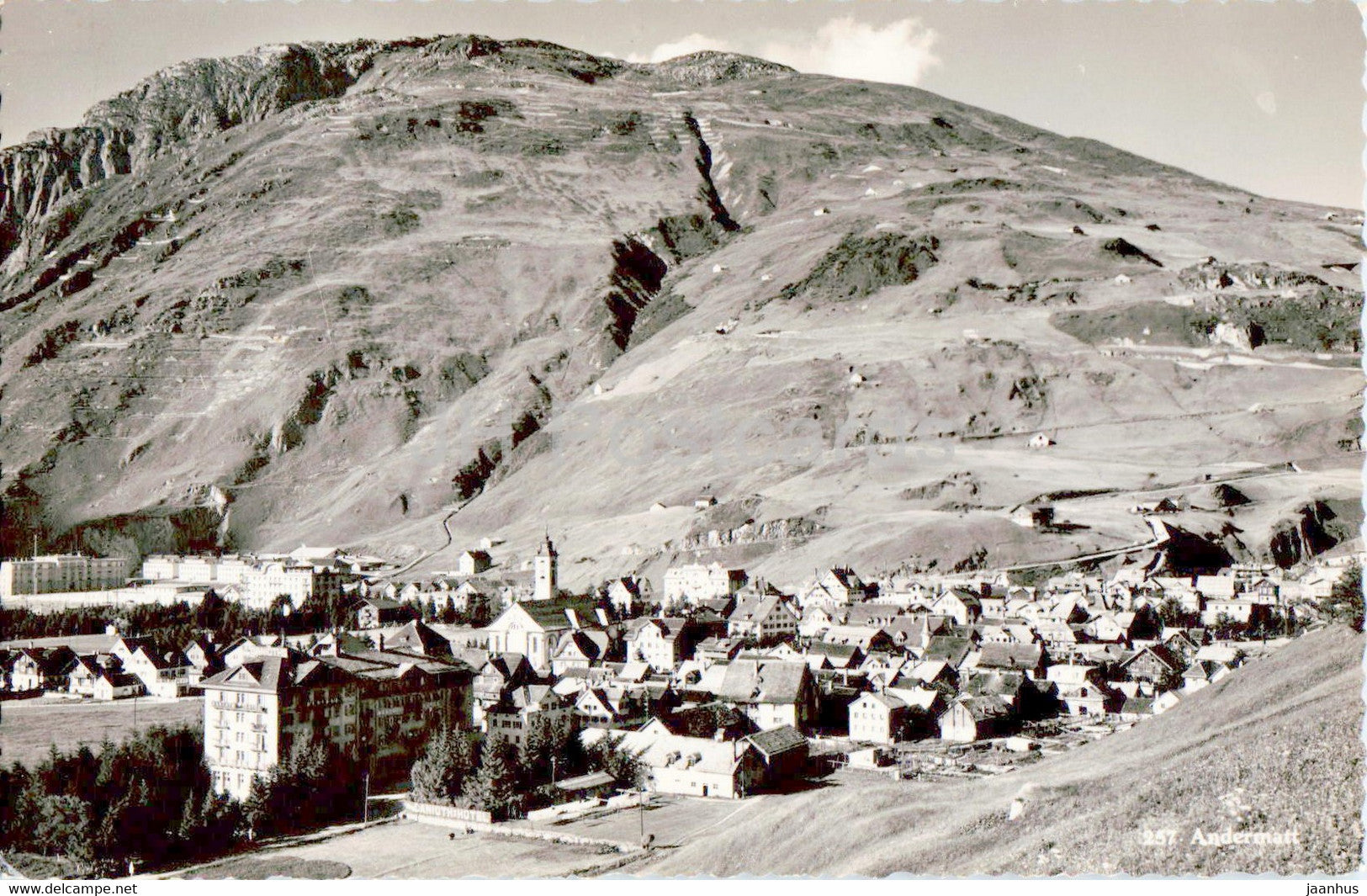 Andermatt - 257 - old postcard - Switzerland - unused - JH Postcards