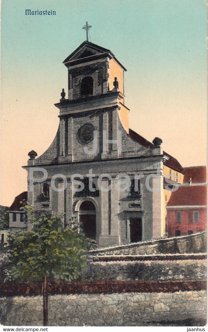 Mariastein Kloster - 185 - old postcard - Switzerland - unused - JH Postcards