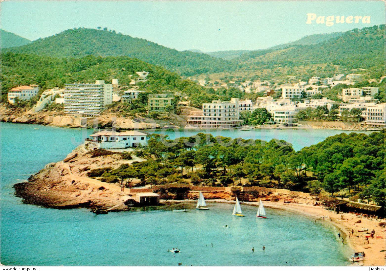 Paguera - Vista Parcial - Mallorca - 1294 - Spain - unused - JH Postcards