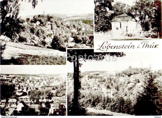 Lobenstein i Thur - 685 - Germany DDR - used - JH Postcards