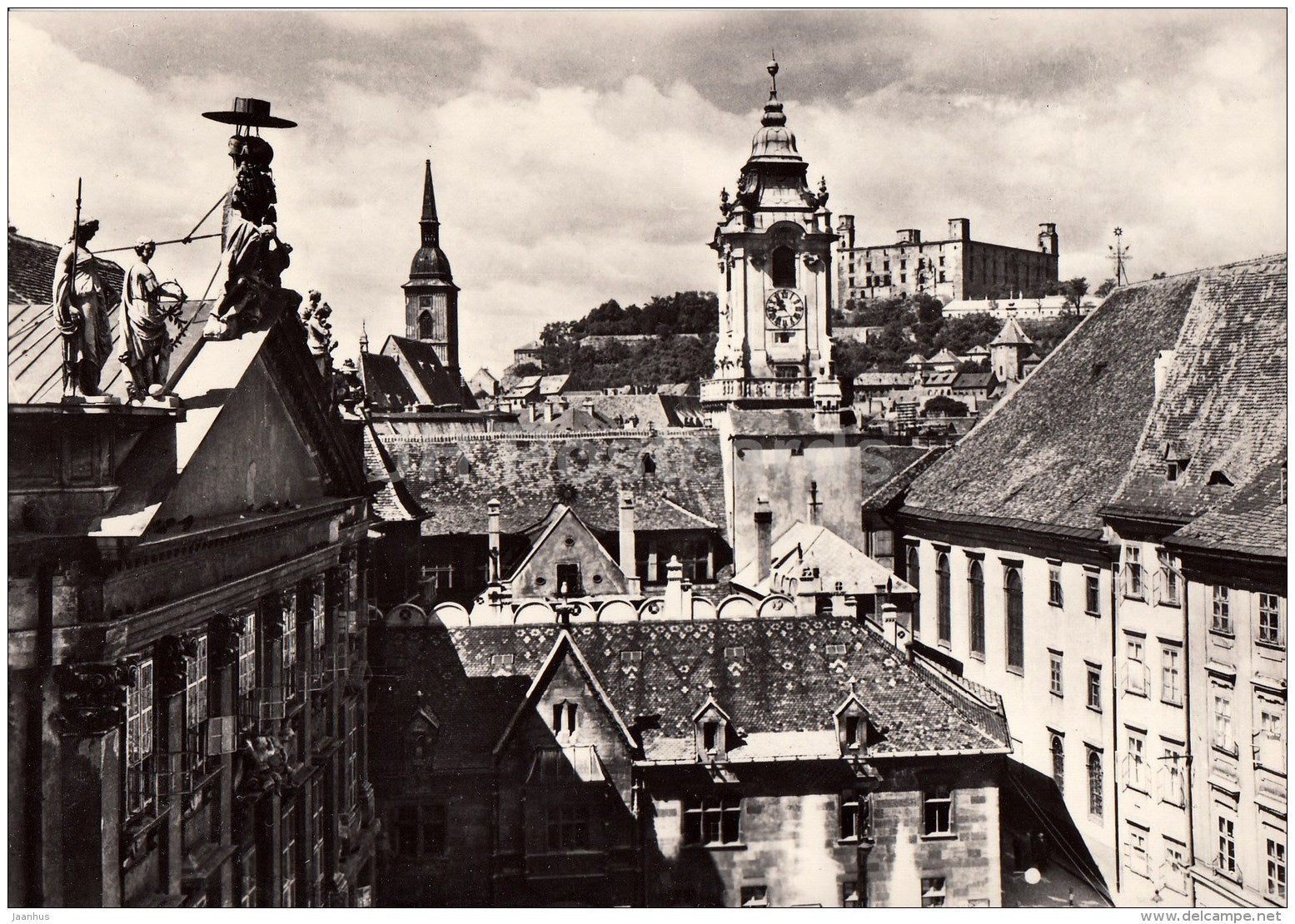 Historical Centre of the City - Bratislava - 1959 - Slovakia - Czechoslovakia - unused - JH Postcards