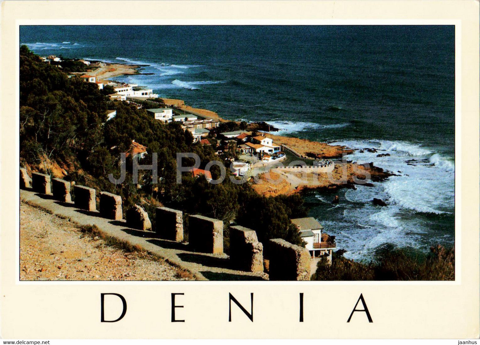 Denia - Las Rotas - 1003 - 1992 - Spain - used - JH Postcards