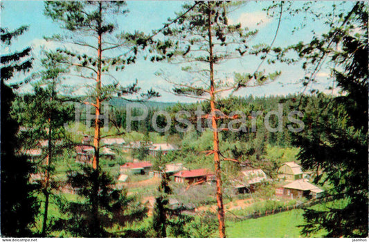 Zvenigorod - Diutkovo village - 1970 - Russia USSR - unused - JH Postcards