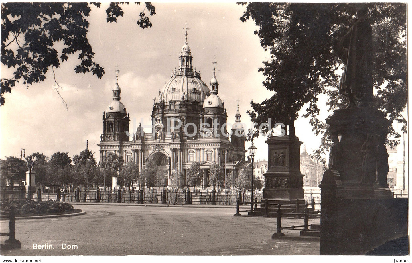 Berlin - Dom - cathedral - old postcard - Germany - unused - JH Postcards