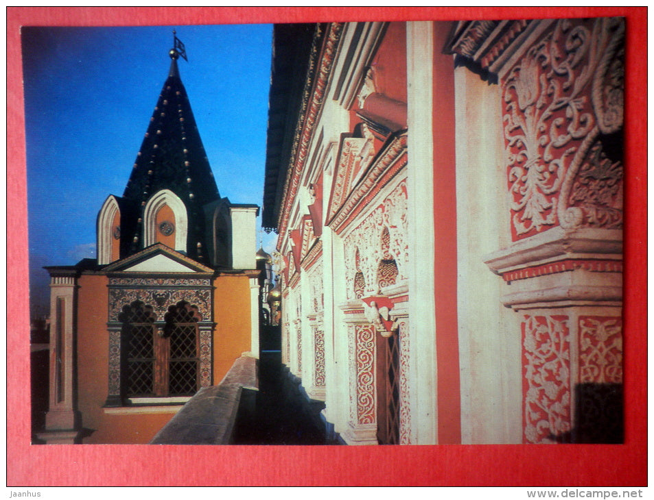 Watch Tower - Terem Palace - Moscow Kremlin - 1987 - Russia USSR - unused - JH Postcards