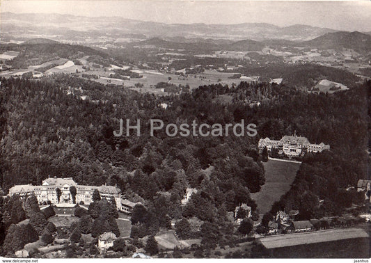 Kowary - sanatorium Wysoka Laka and Bukowiec - Poland - 1974 - used - JH Postcards