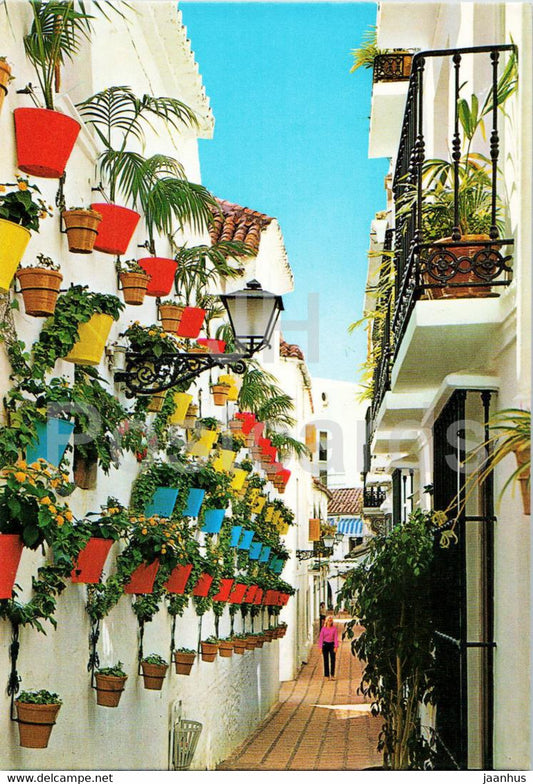 Costa del Sol - Marbella - Calle Tipica - Typical Street - 1065 - Spain - unused - JH Postcards