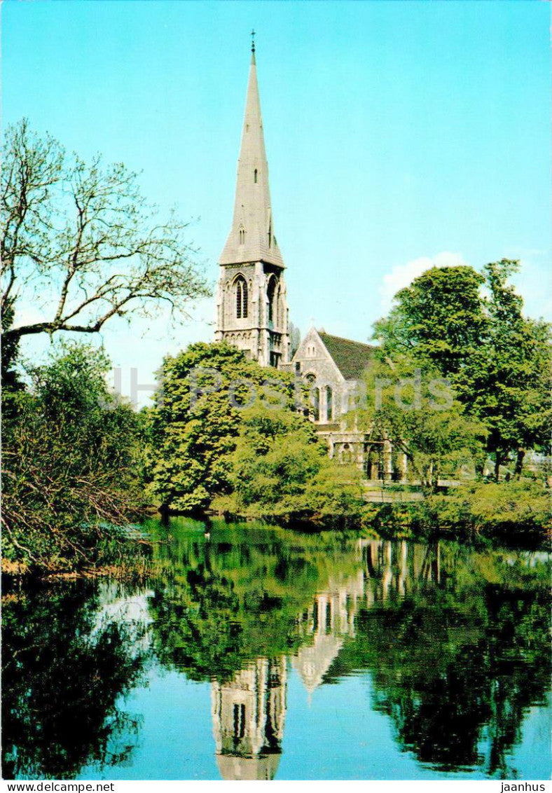 Copenhagen - Kobenhavn - Den engleske Kirke - The English Church - Denmark - unused - JH Postcards