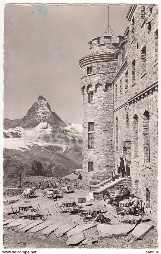 Zermatt - Kulmhotel Gornergrat - 10356 - Switzerland - 1948 - used - JH Postcards