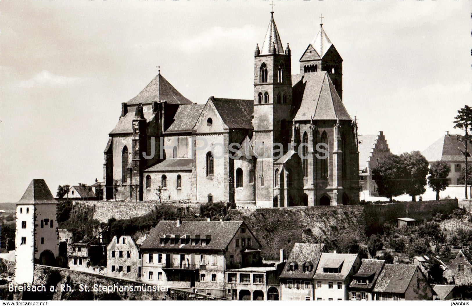 Breisach a Rh St Stephansmunster - cathedral - Germany - unused - JH Postcards