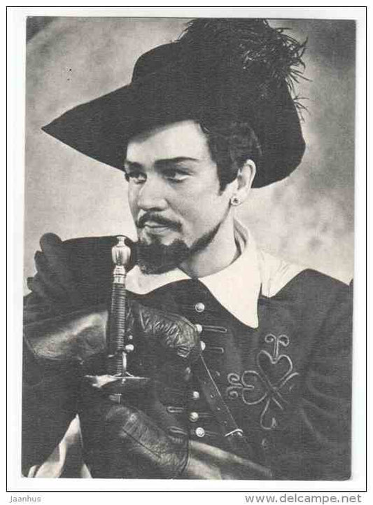 Don Giovanni in the opera Don Giovanni by W. A. Mozart - Georg Ots Opera Singer - 1980 - Estonia USSR - unused - JH Postcards