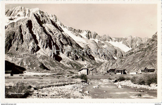 Goscheneralp - 2228 - 1 - old postcard - Switzerland - used - JH Postcards