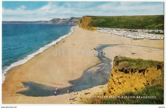 Burton Bradstock - Freshwater Beach - 1985 - United Kingdom - England - used - JH Postcards