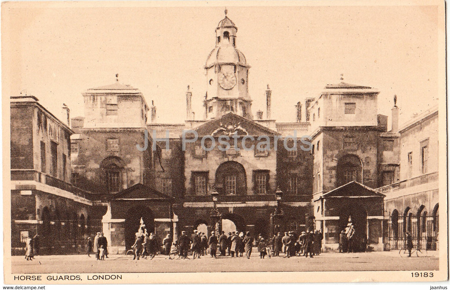 London - Horse Guards - 19183 - old postcard - England - United Kingdom - unused - JH Postcards