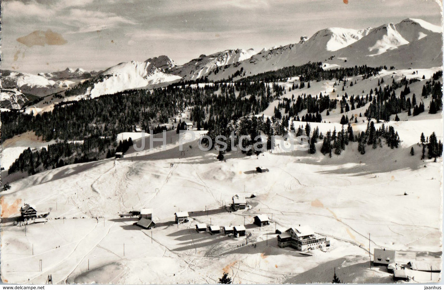 Stoos 1300 m - 4230 - 1961 - Switzerland - used - JH Postcards