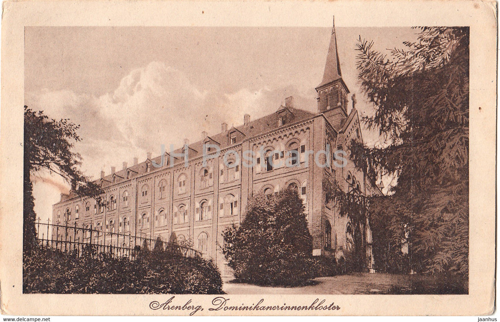 Arenberg - Dominikanerinnenkloster - old postcard - Germany - unused - JH Postcards